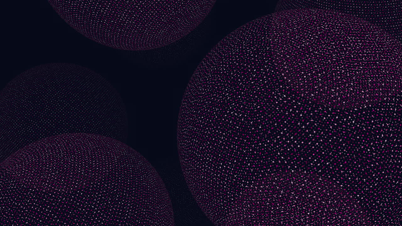 cerchi blu affascinanti che galleggiano su uno sfondo nero