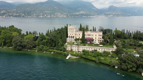 isola del garda villa on lake garda, italy