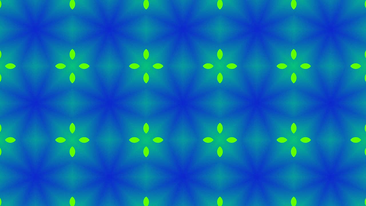 파란색 배경에 대한 추상적인 모양의 애니메이션