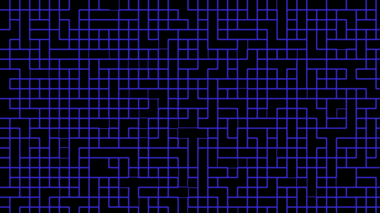 Blue digital pattern