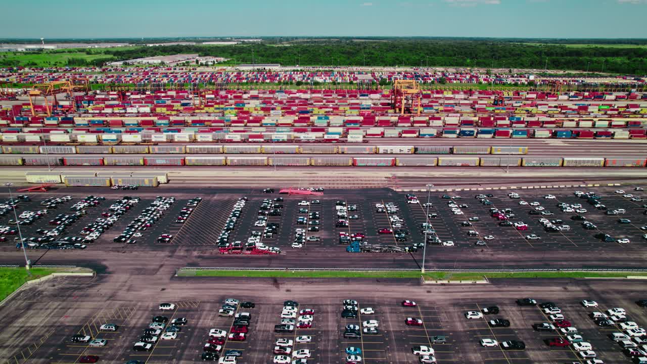 Rail terminal near Chicago, USA