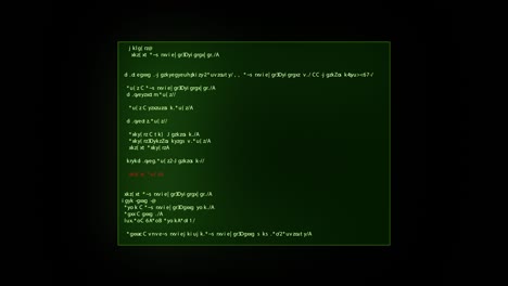 código fuente de programación de pantalla de texto de desplazamiento de animación