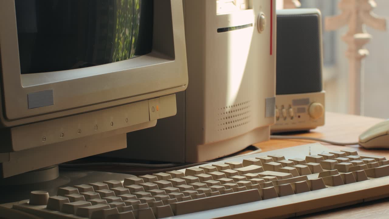 빈티지 컴퓨터 설정