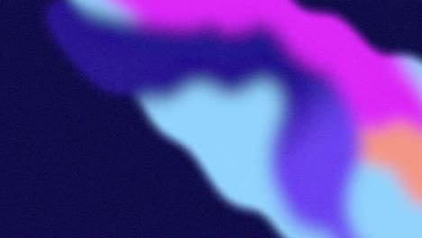 animación de formas viscosas orgánicas rosadas, azules y negras que se mueven lentamente