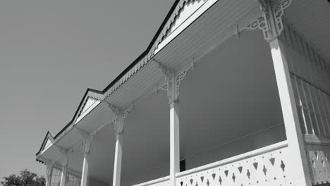 Detail-of-the-roof-of-the-historic-and-landmark-Hippodrome-de-Boitsfort-in-Brussels,-Belgium