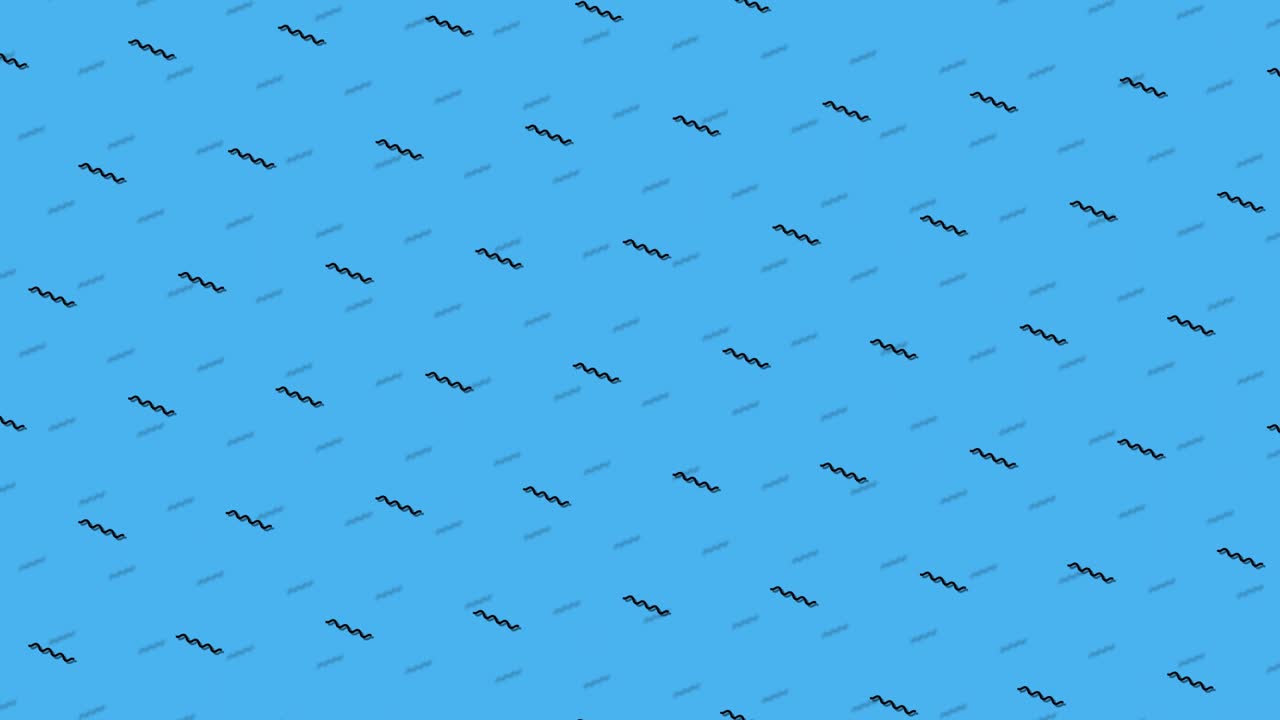 추상적인 모던 위글 라인 배경 루프