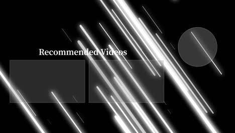 object lighting end card ending screen motion graphics