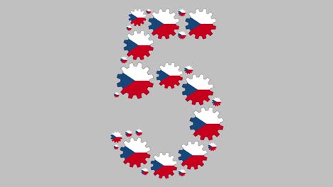 czech number five