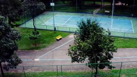 Hauptstadt-Brasilia,-Sport--Und-Freizeitaktivitäten,-Tennisplatz