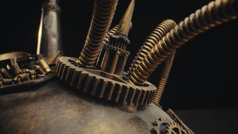steampunk mask detail