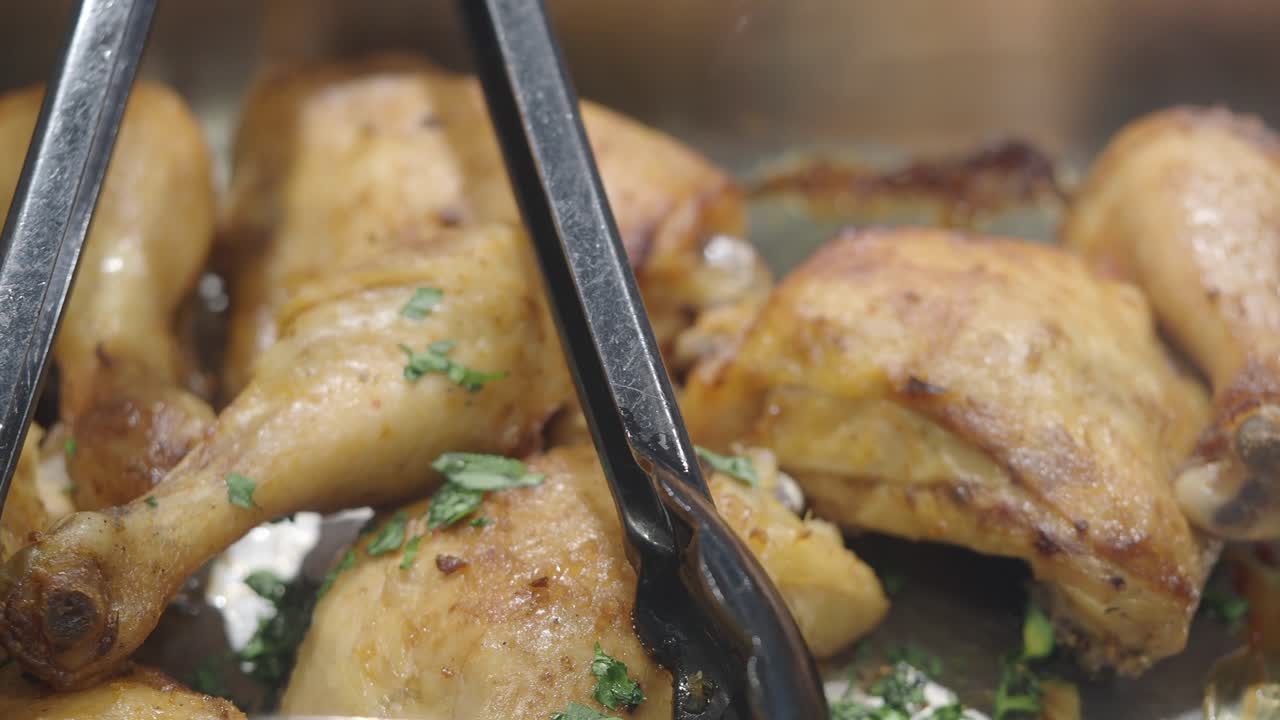 patas de pollo asadas