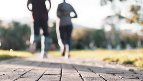 公園,フィットネス,運動のために走る人々