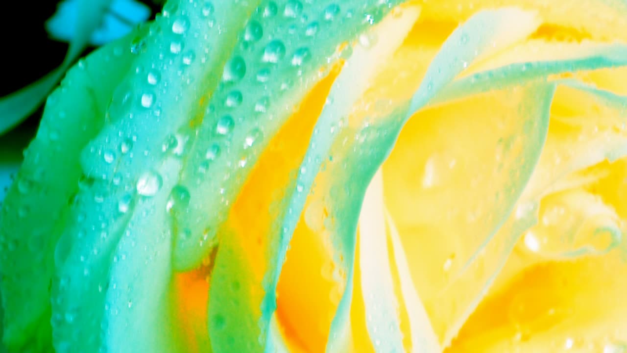 Un primo piano di una rosa