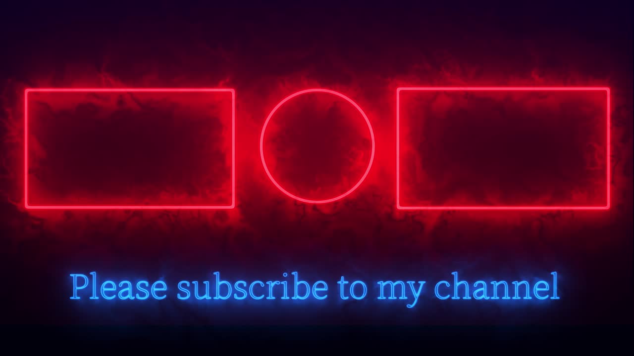 반이는 끝 카드 끝 화면 모션 그래픽