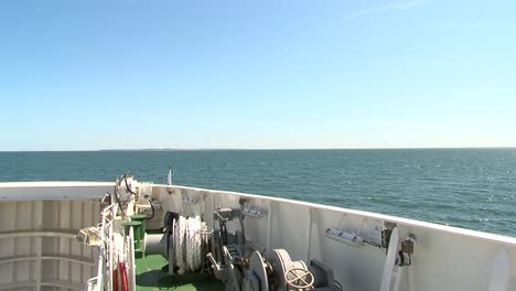 ferry to samsø in summer