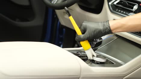 detalles del interior de los automóviles