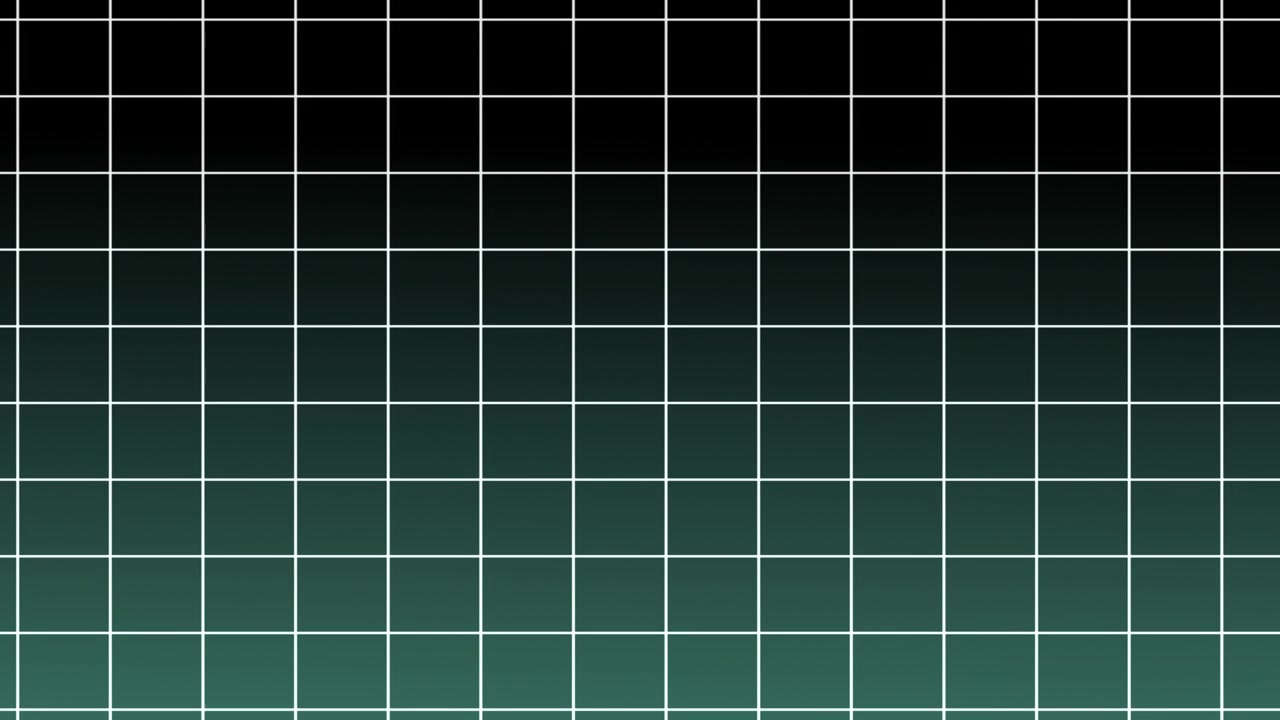 Abstract Grid Pattern with Dark Teal and Black Gradient Background