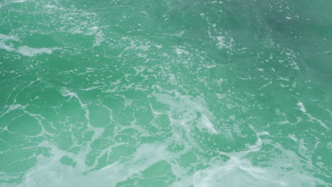 blue green slow motion water texture