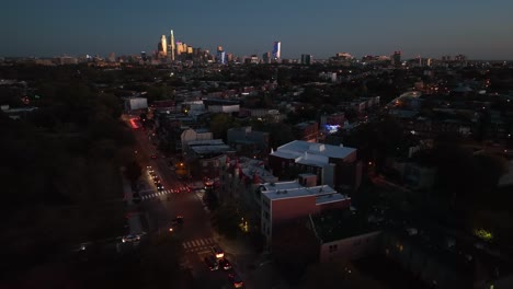 streets of philadelphia at night