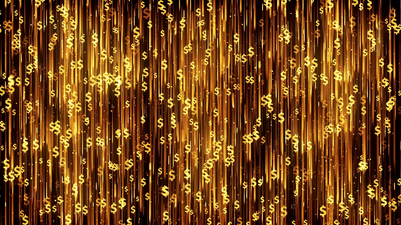 달러 금 배경
