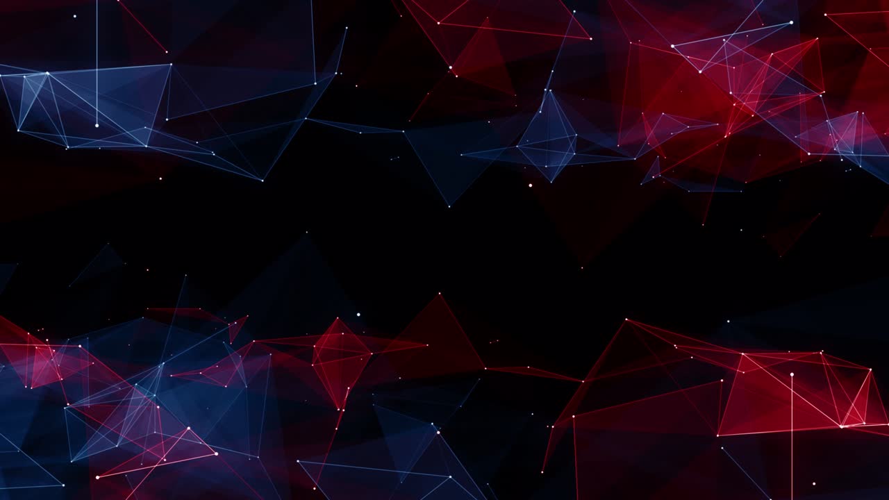 Plexus abstract network white technology science background loop