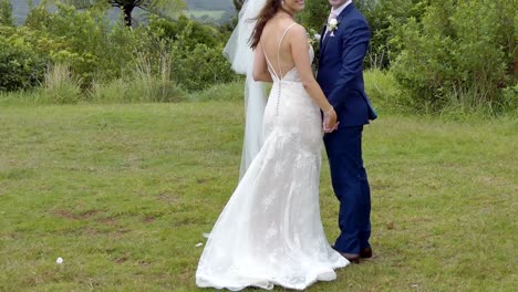 shot-of-bride---groom-with-wedding-flower