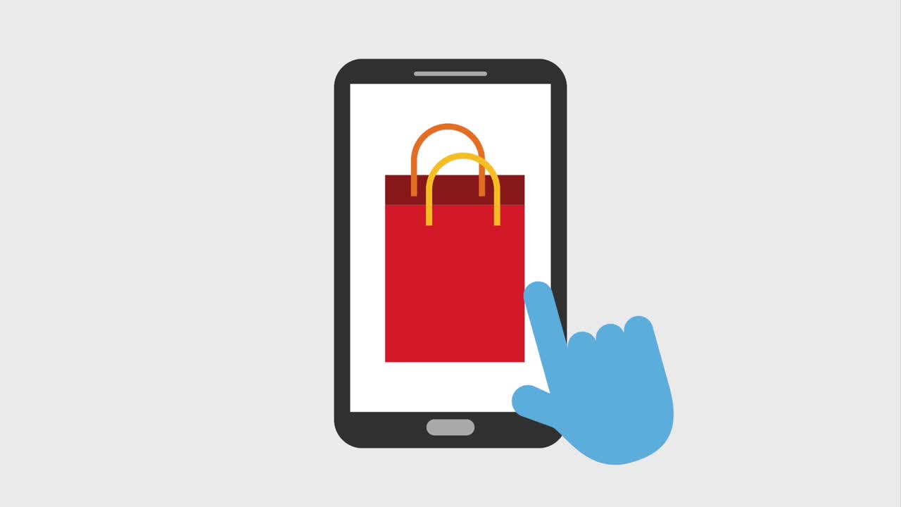 온라인 쇼핑 애니메이션