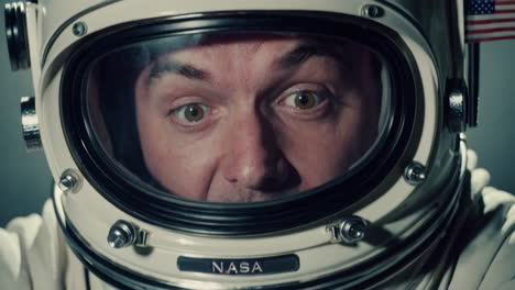 astronaut portrait
