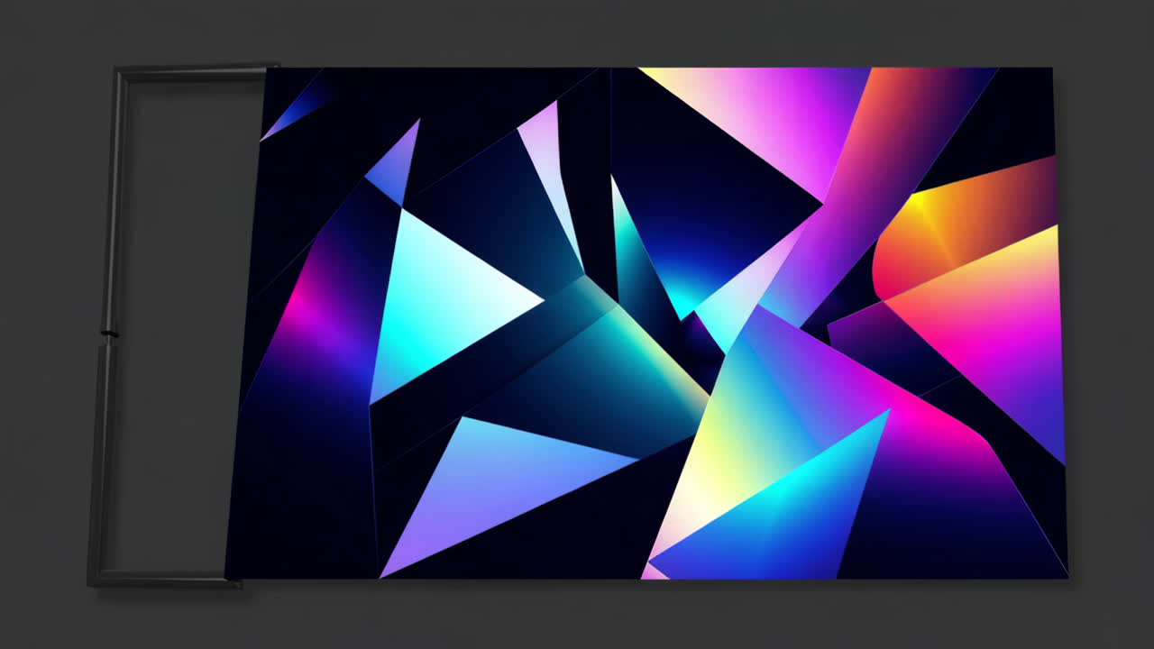 Patrón de colores geométricos abstractos