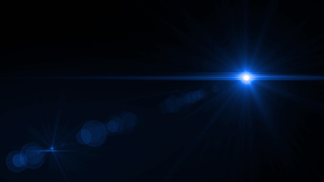 Sovrapposizione Flare Lente 4K