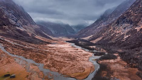 Aerial-view-of-the-Storelva-river-valley