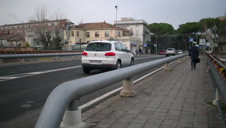 city bridge scene