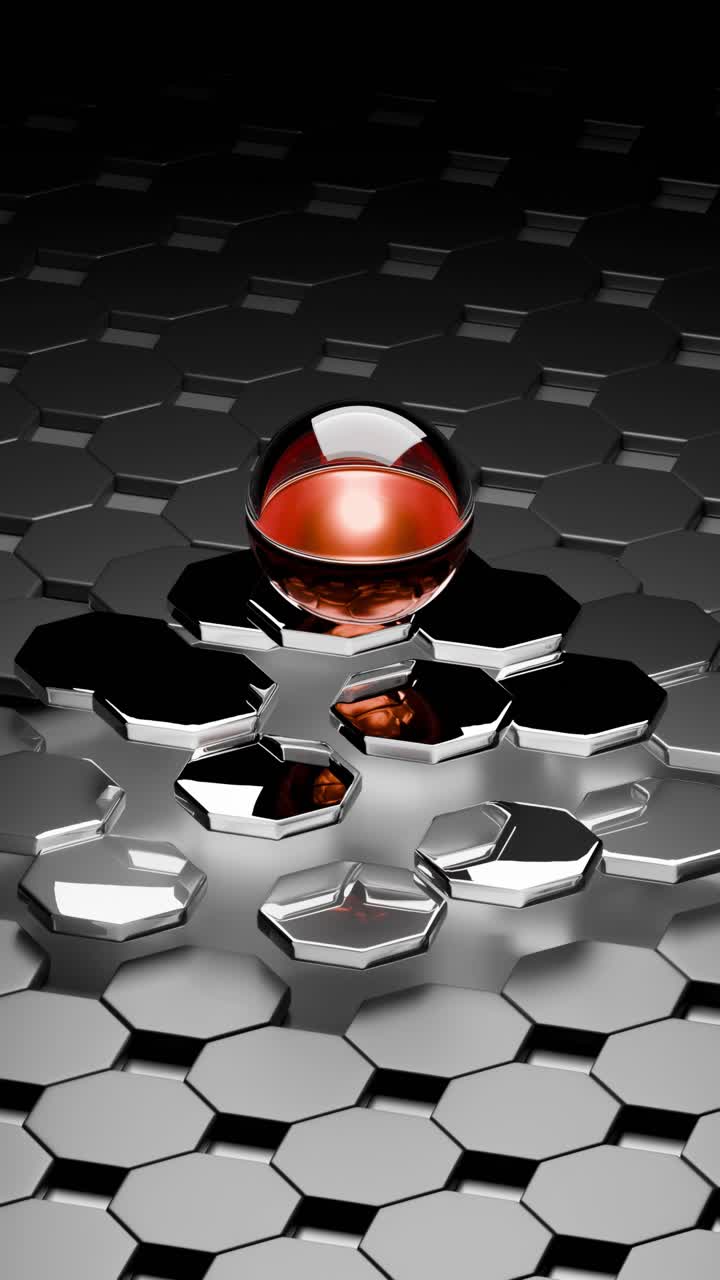 diseño geométrico 3d abstracto