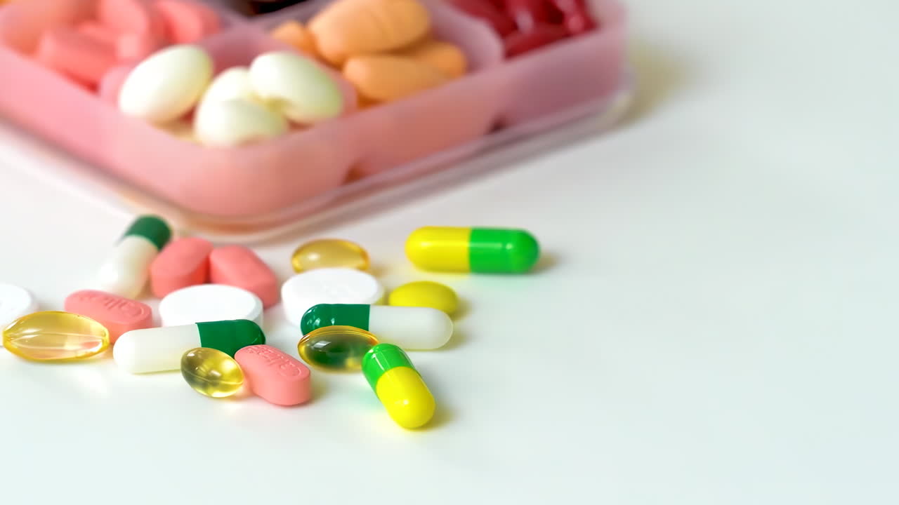 약물, 약, 항생제, 비타민, 의료, 제약 산업, 약물 사용, 약물 소비 개념