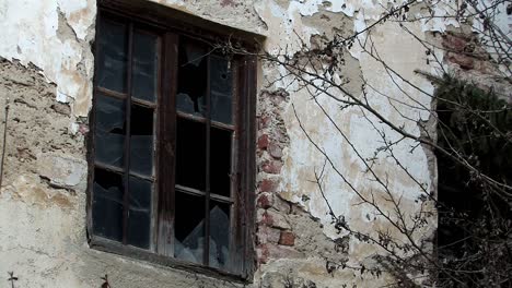 close up of abandoned farm or farmhouse in bavaria, germany