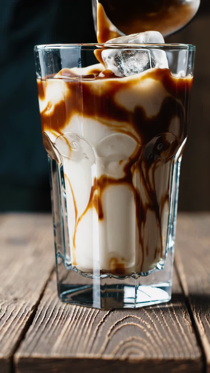 Iced Caramel Coffee Drink