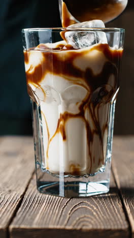 iced caramel coffee drink