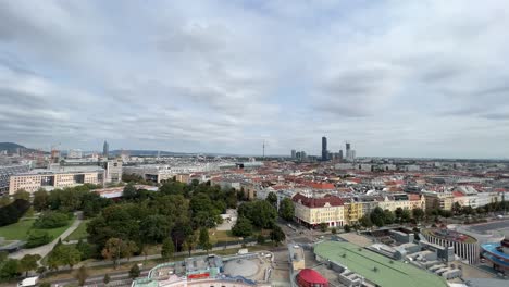 Wiener-Altstadt,-Stadtzentrum-In-Österreich-Von-Oben,-Gefilmt-In-4K