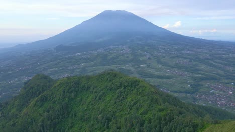 Aerial-view-of-beautiful-natural-landscape