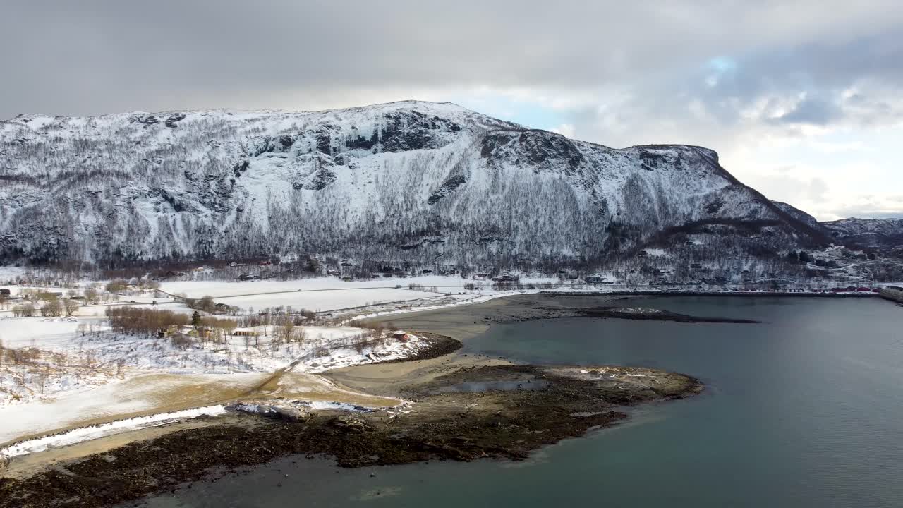 This 4K drone footage highlights the winter beauty of Bodø, Norway. Snowy mountains, icy fjords, and serene Arctic landscapes are perfect for any project.