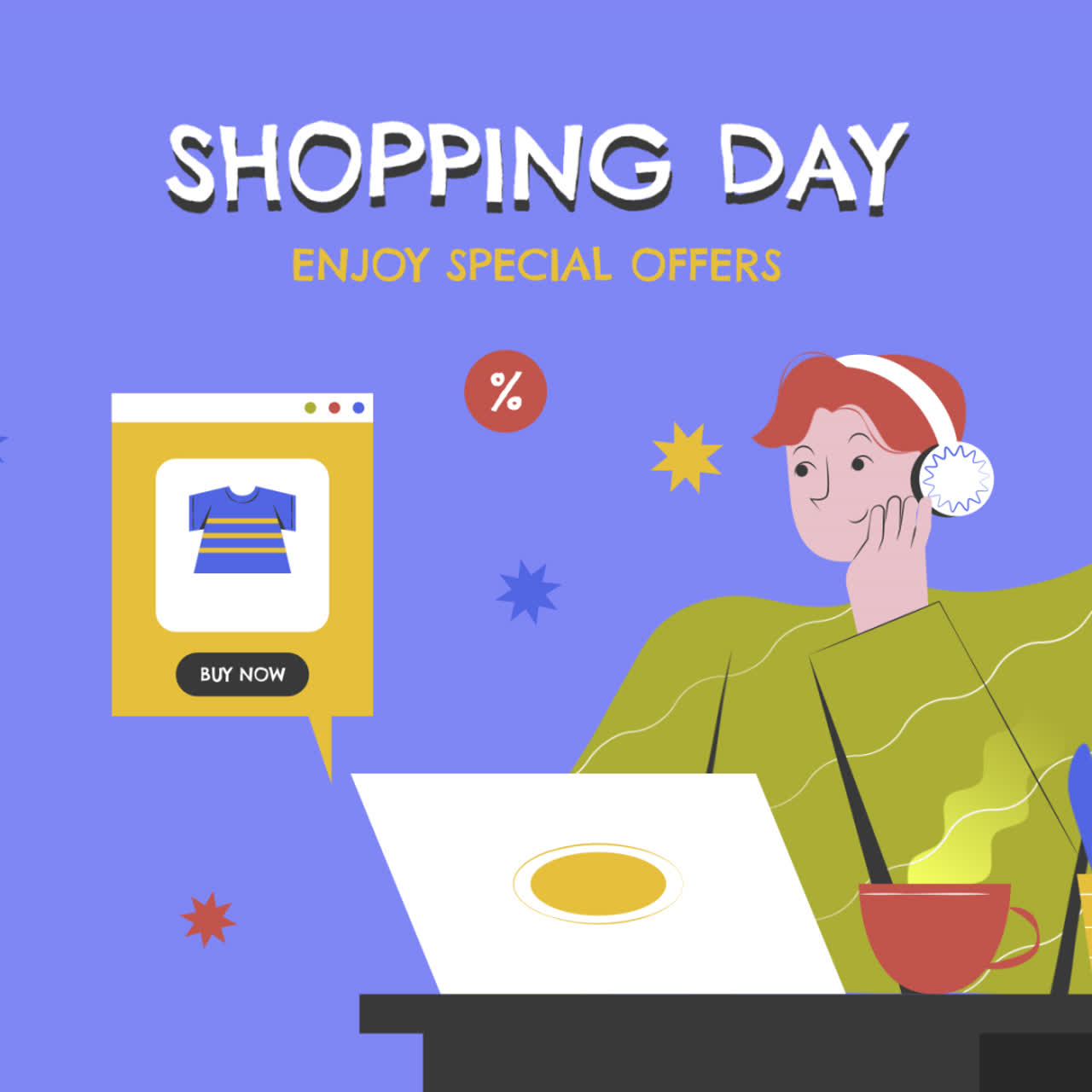 Online Shopping Experience on Shopping Day
