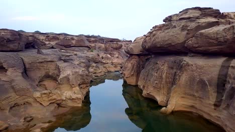 amazing sam phan bok - the grand canyon of thailand ubon ratchathani province