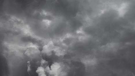 view of rain falls from the sky a heavy storm