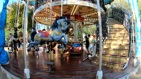 carousel slow motion