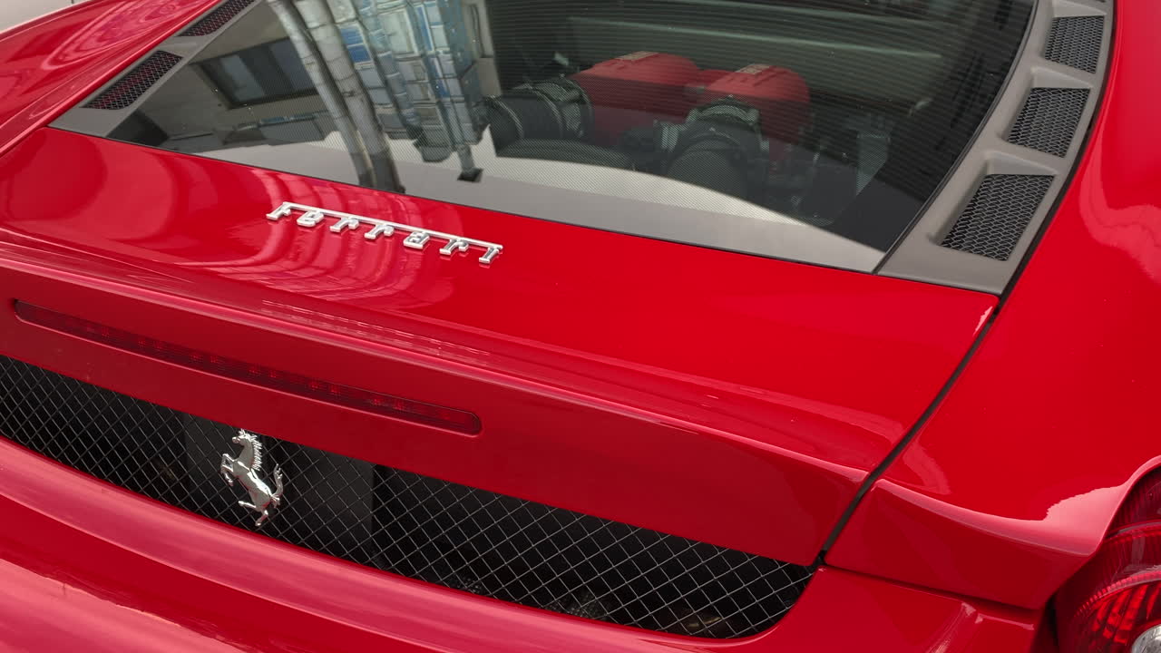 페라리 f430 후방 뷰