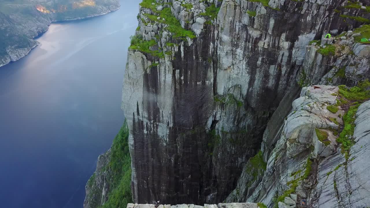 노르웨이 공중 드론 샷 3.mp4의 preikestolen
