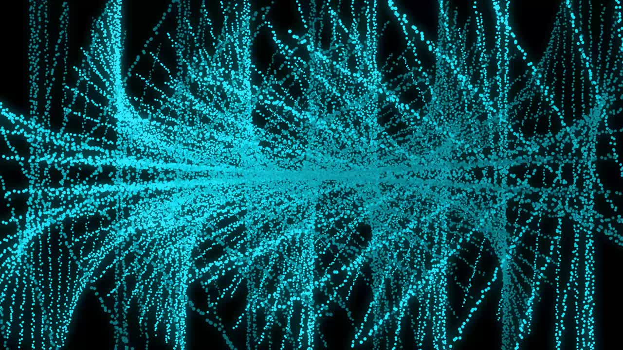 Light blue color Dot Shape Pattern animation motion graphics