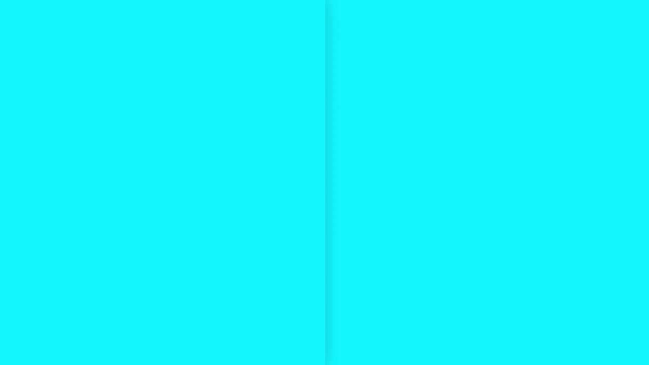 Abstract Motion Graphics Transition with Geometric Shapes and Cyan Colors