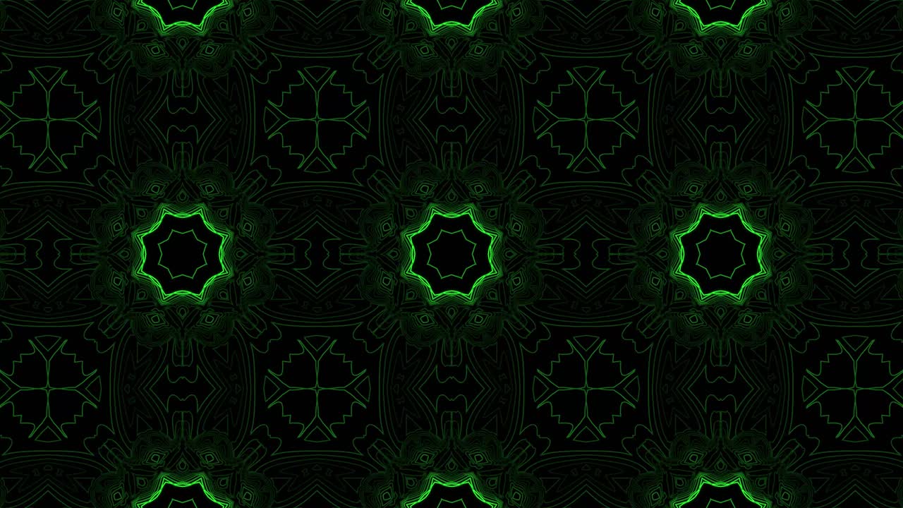 추상적인 줄무: 칼레도스코프 효과, 녹색 액체 파동, 기업 추상적인 모션 배경, 원활한 루프, 모션 모양, 윤 경계, 파동 줄무, 비디오 애니메이션, 4k