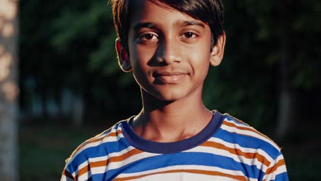 portrait of a boy